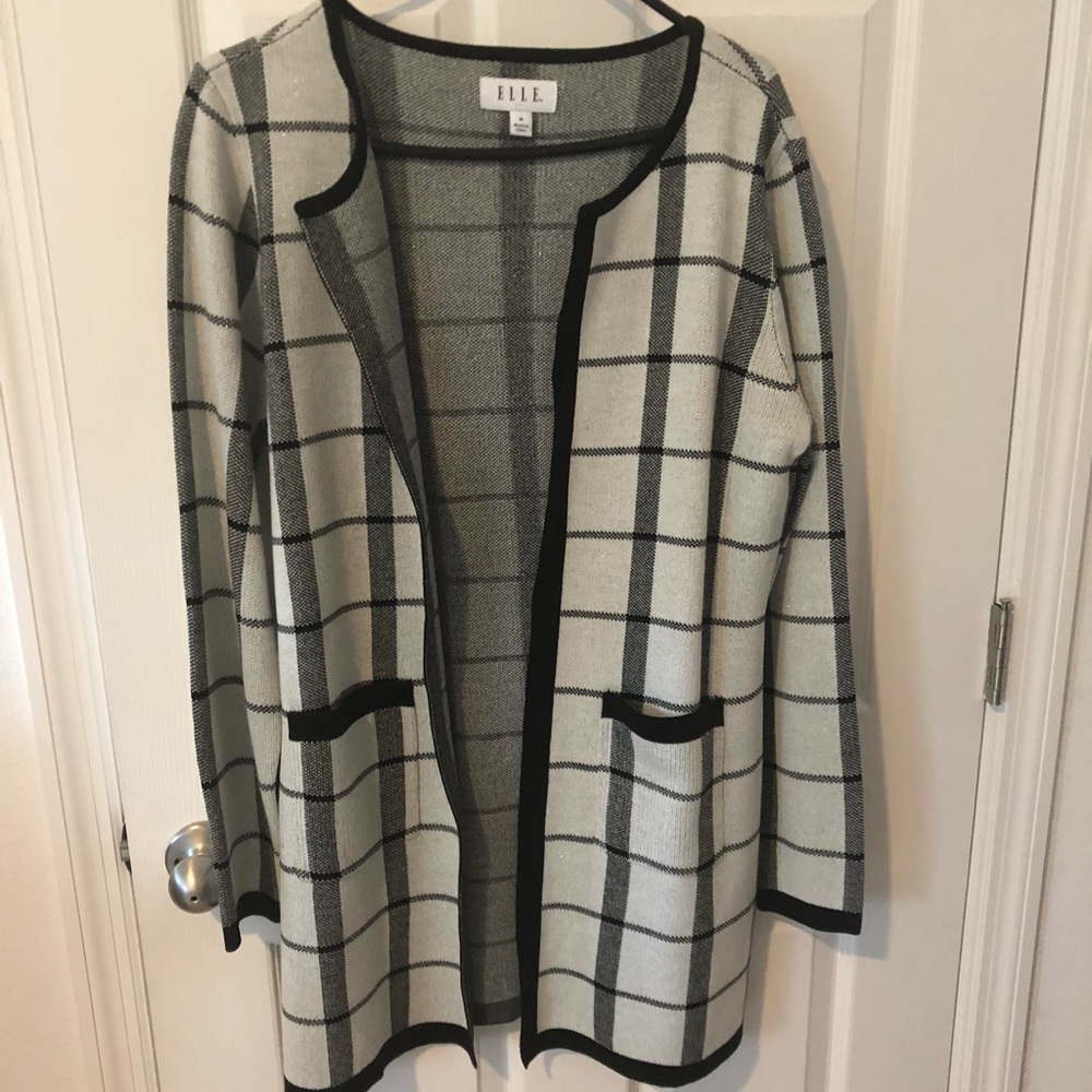 Plaid Sweater by Elle